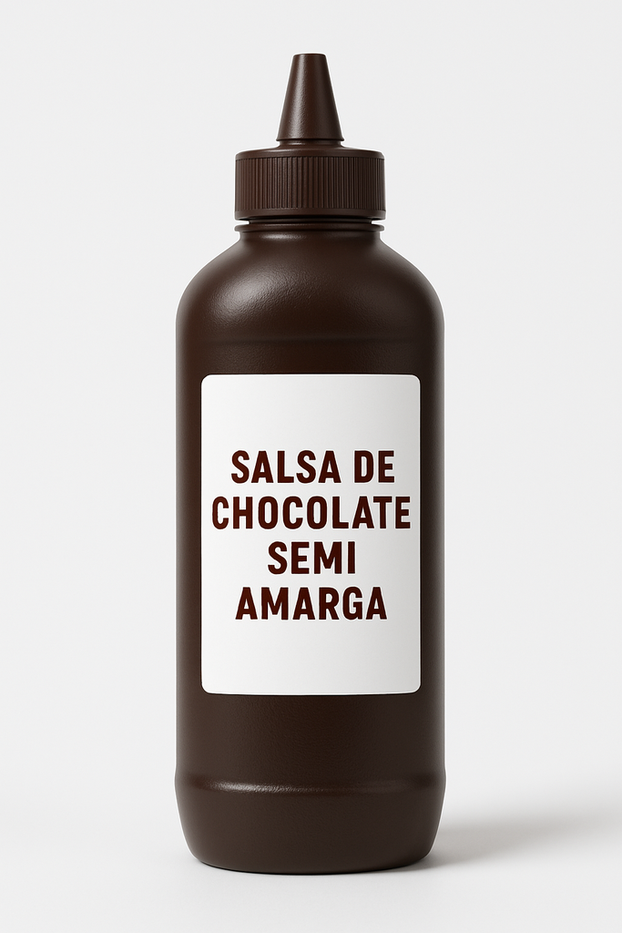 SALSA DE CHOCOLATE SEMI AMARGA MX