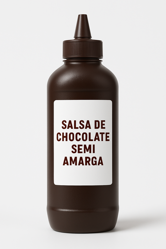 SALSA DE CHOCOLATE SEMI AMARGA MX